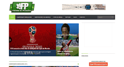 Desktop Screenshot of futeboldeprimeira.com